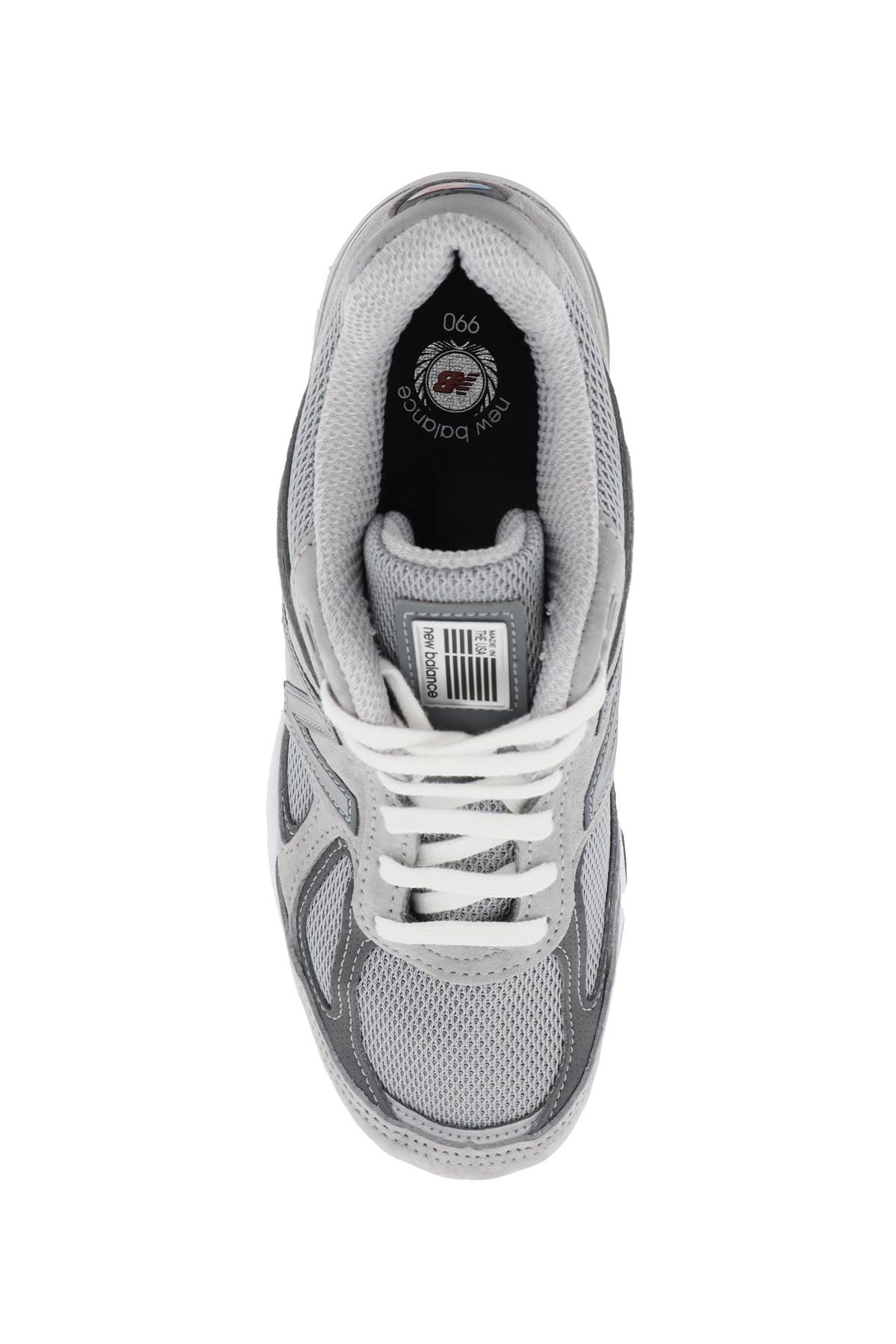 Shop New Balance Made In Usa 990v4 In Grey (grey)