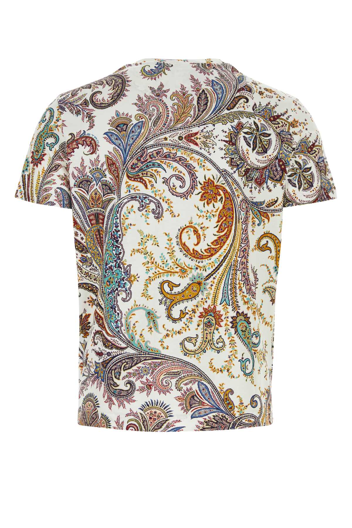 Shop Etro Printed Cotton T-shirt In X0800