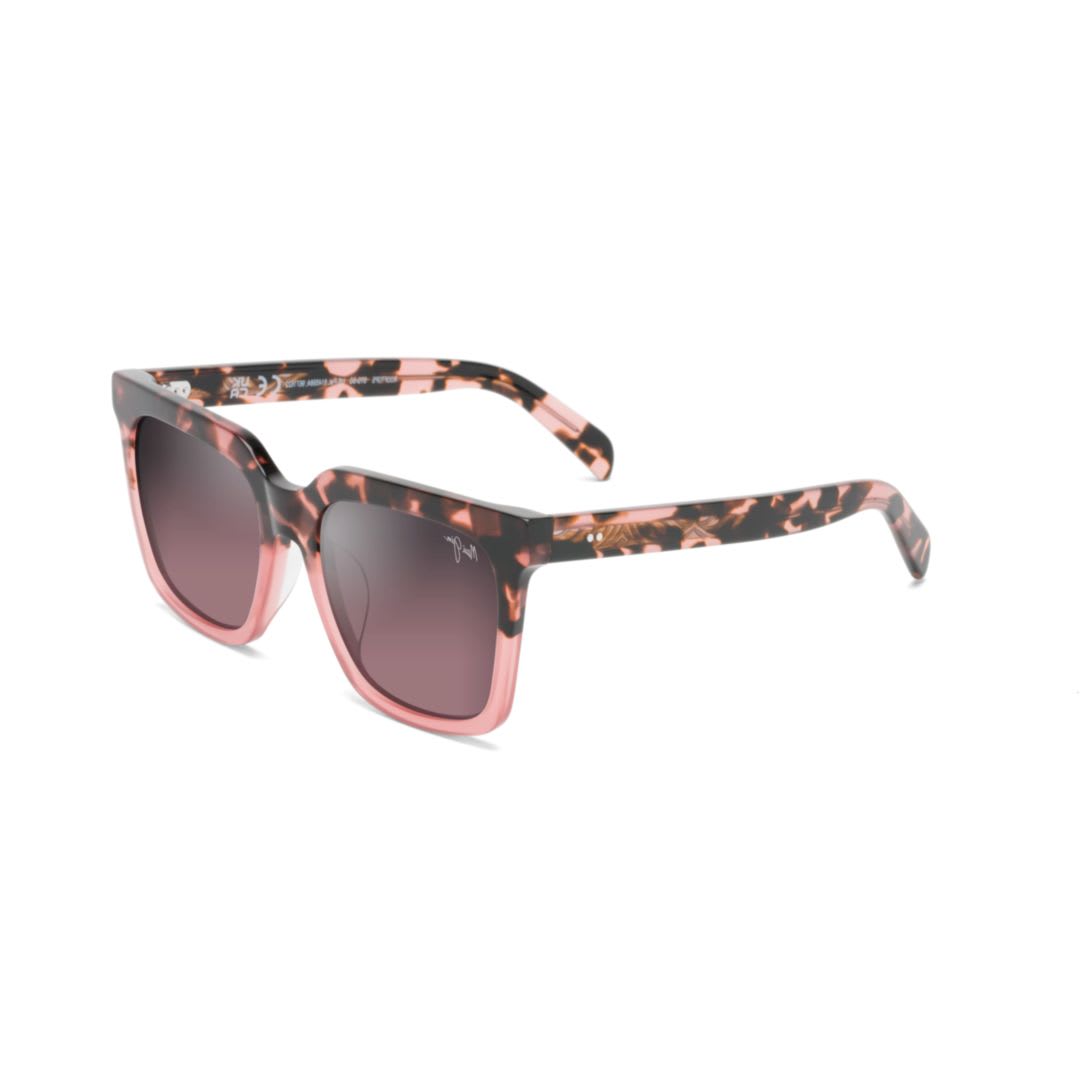 Shop Maui Jim Rooftopsrose Rooftops Pink Tortoi From  In Rose Rooftops Pink Tortoi