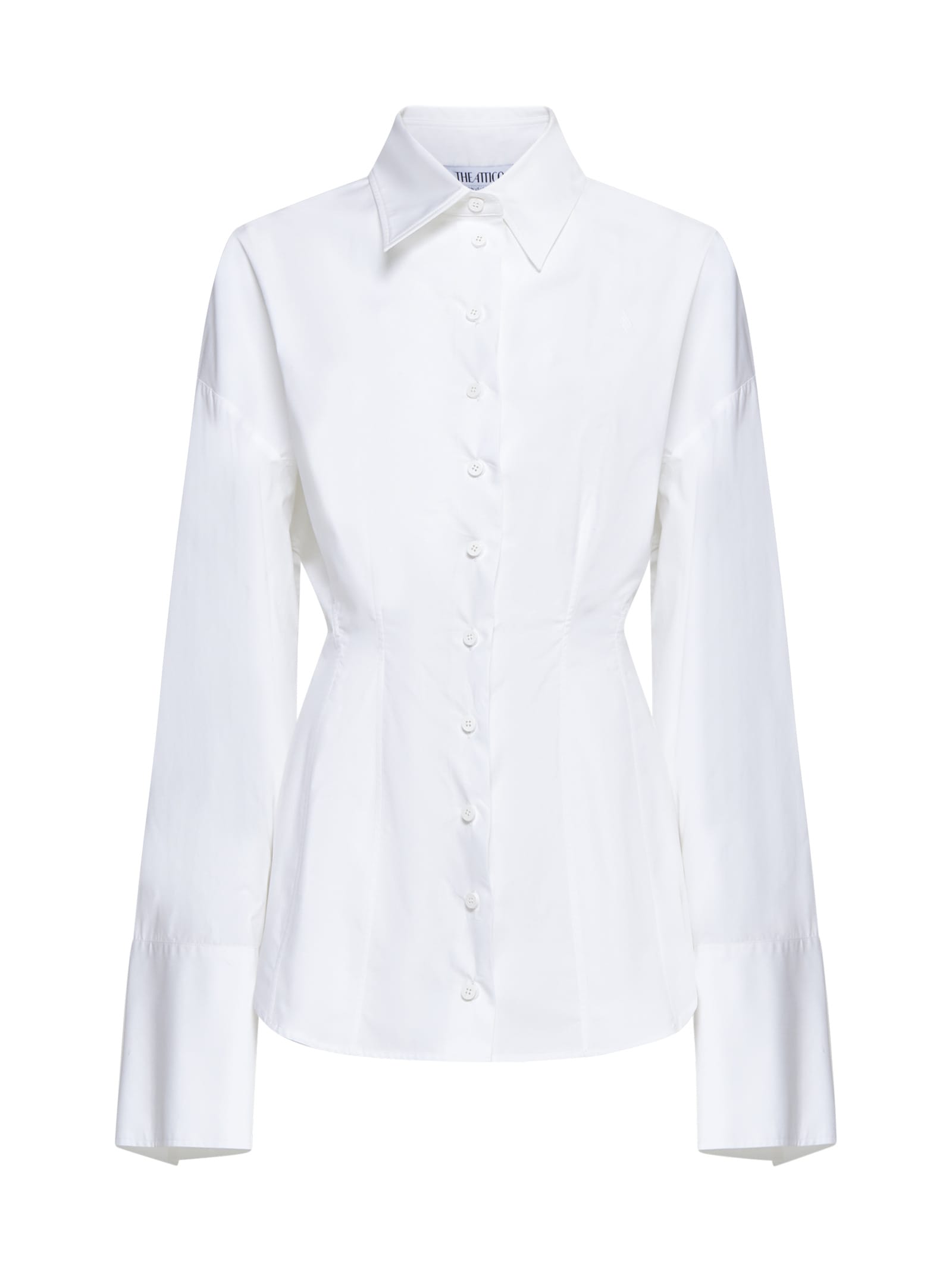 Shop Attico Shirt In Bianco