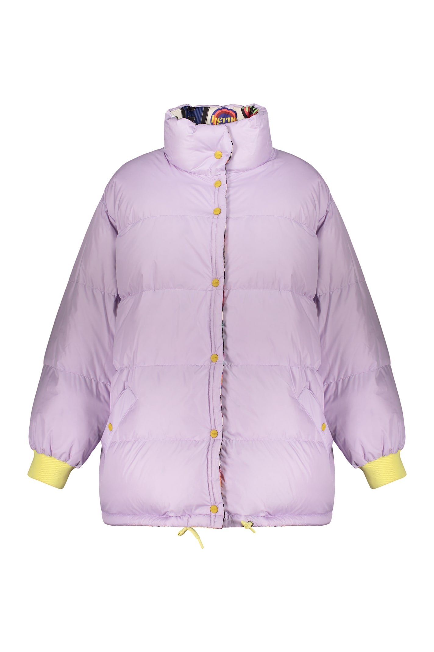 Herno Reversible Down Jacket In Multi