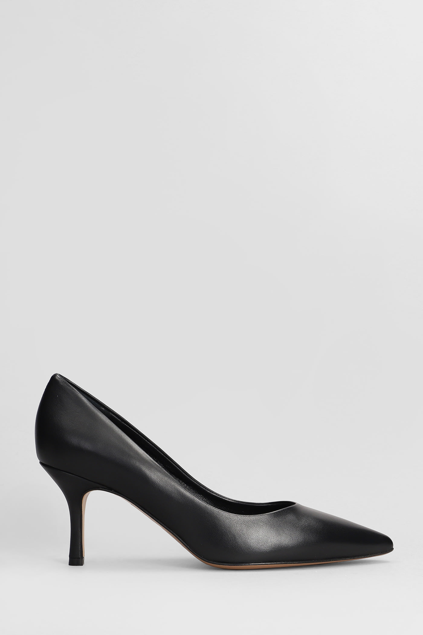 Shop The Seller Pumps In Black Leather