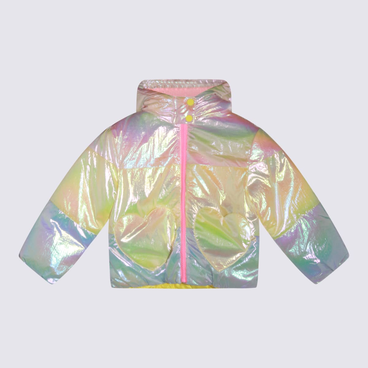 Billieblush Multicolor Down Jacket In Multi