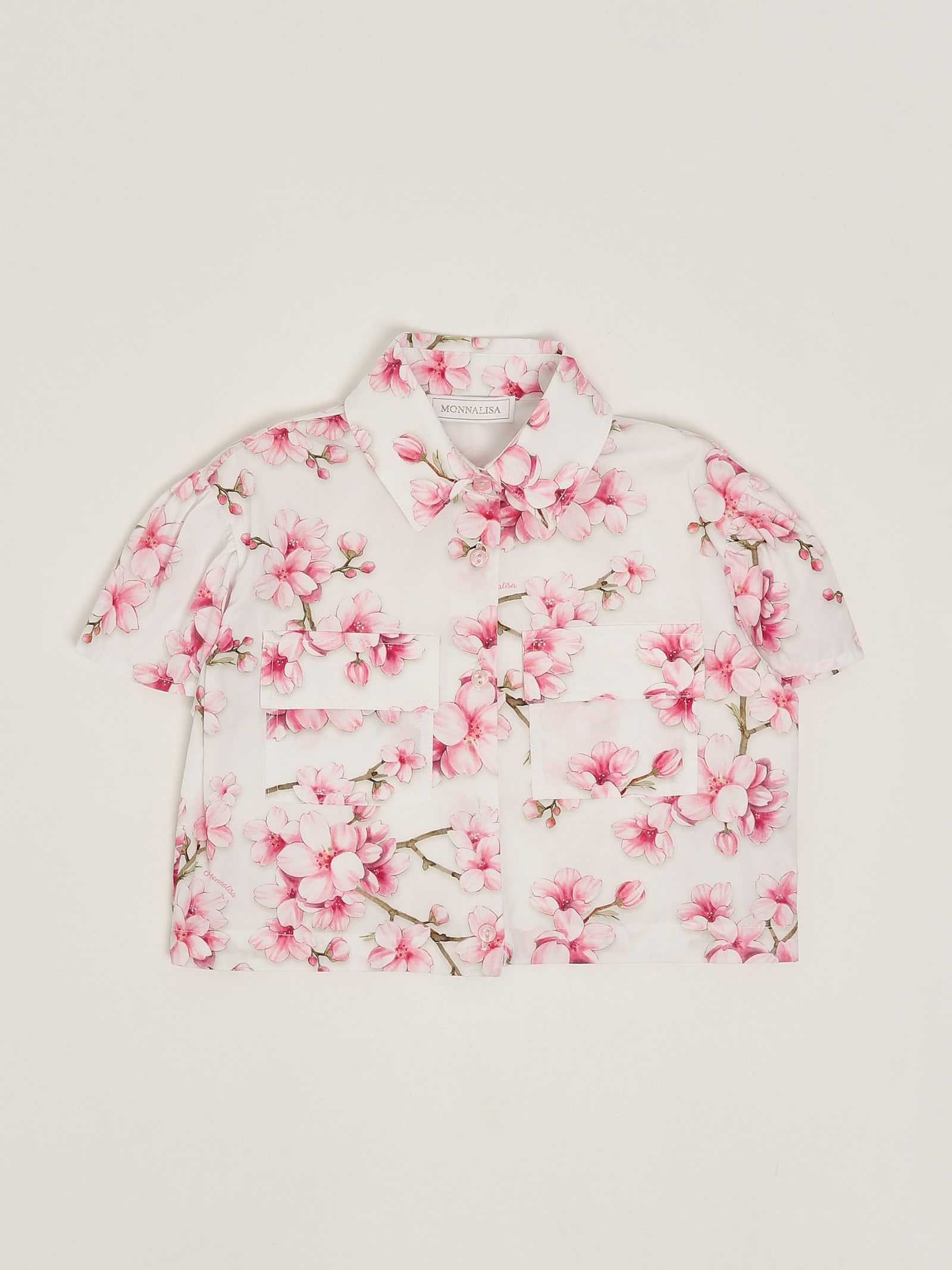 Monnalisa Shirt Shirt In White
