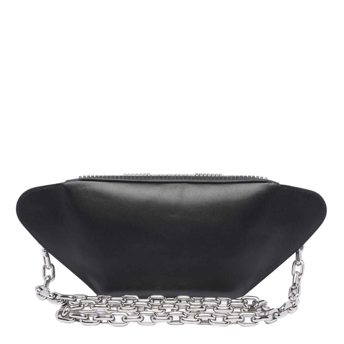 Shop Alexander Mcqueen Studded Biker Belt Bag In Black