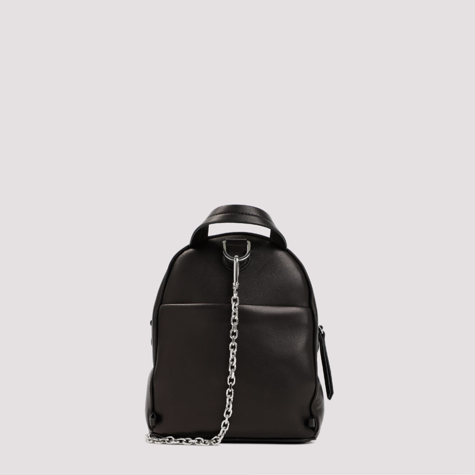 Shop Maison Margiela Leather Glam Slam Backpack In Black