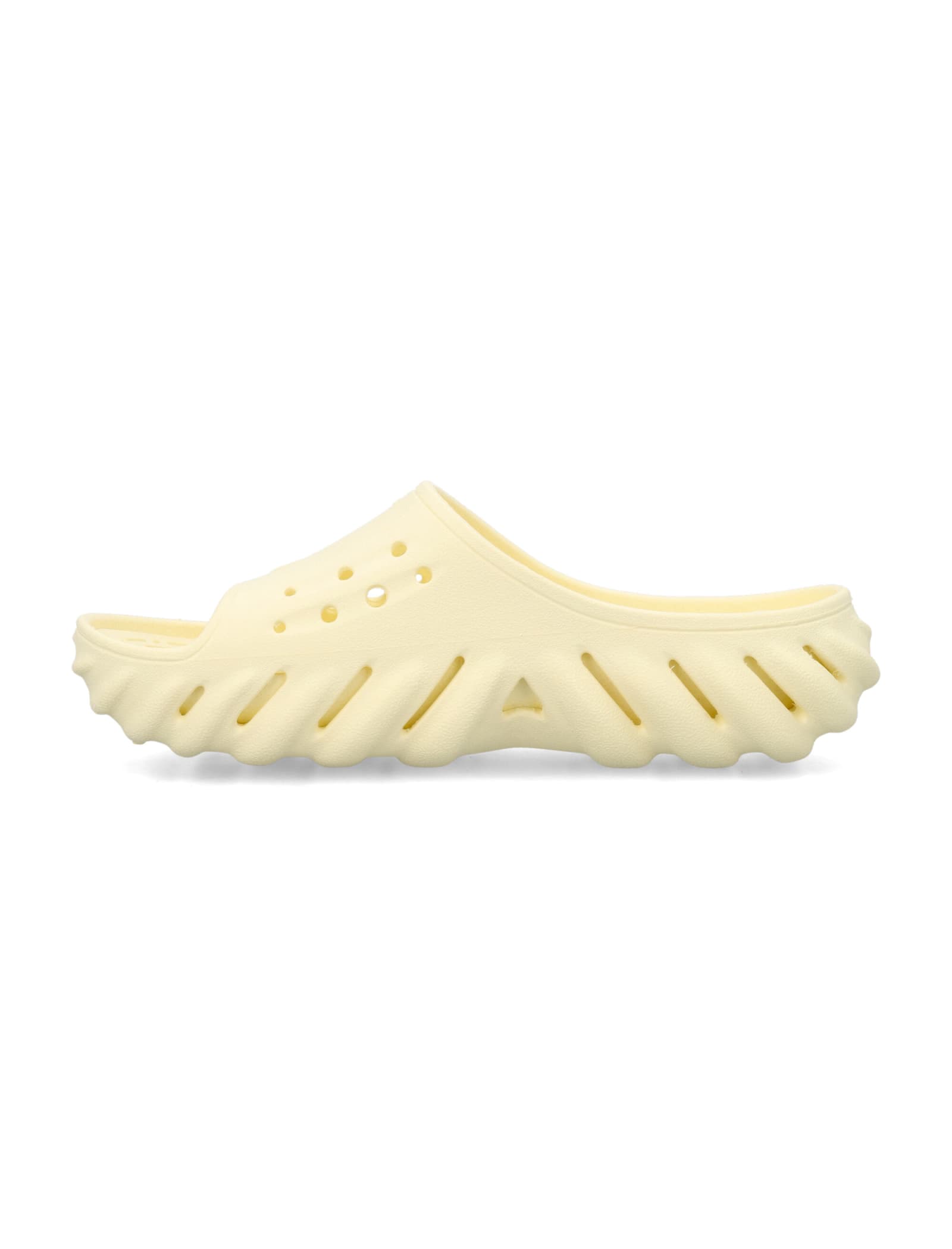 Shop Crocs Echo Slide In Butter Cream