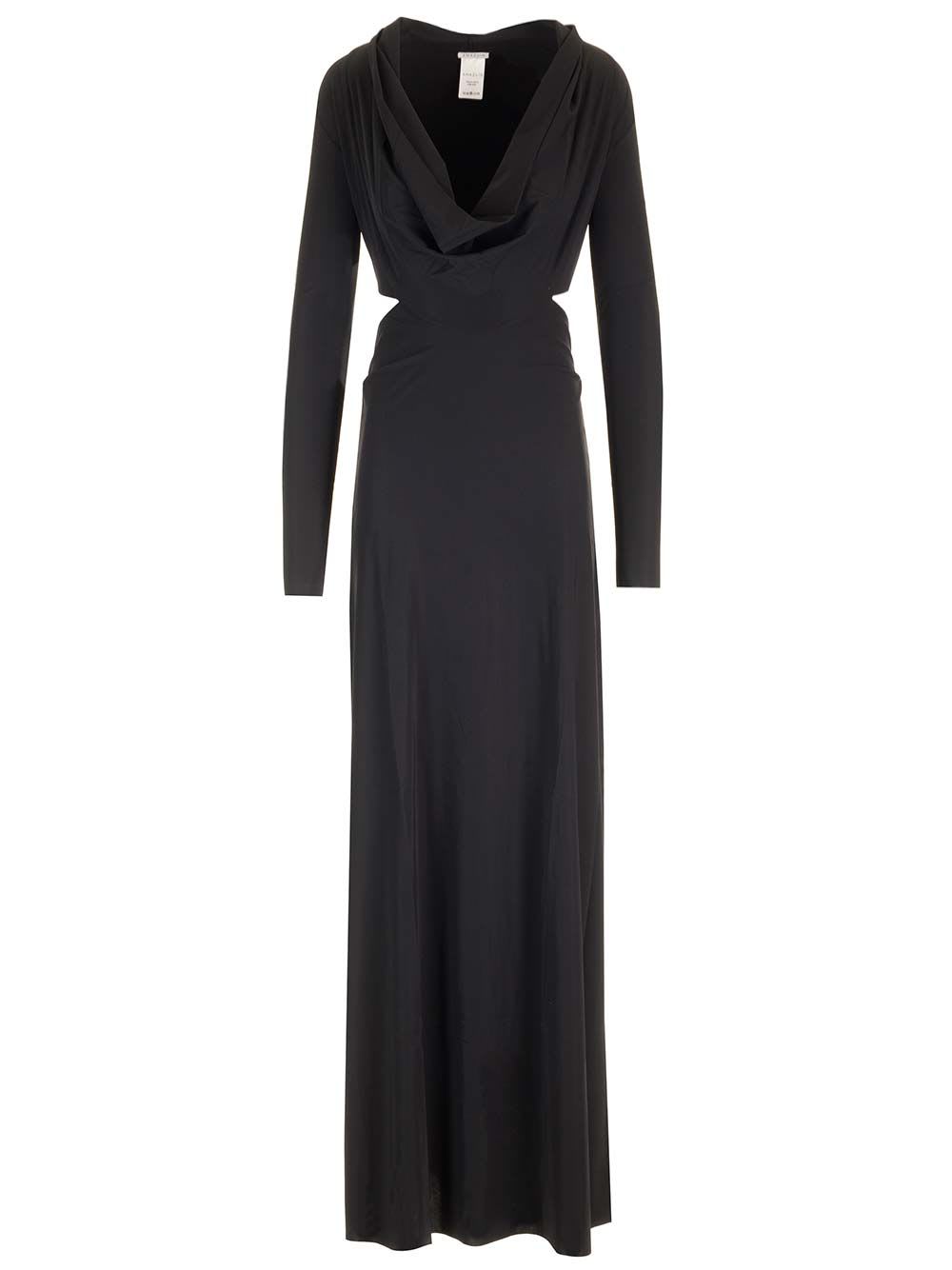 Shop Amazuìn Athena Maxi Dress In Black