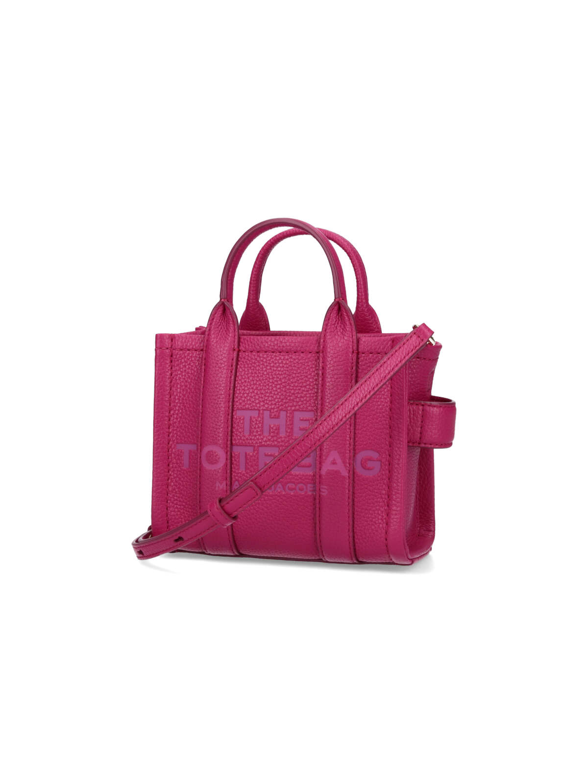 Shop Marc Jacobs The Mini Tote Bag In Purple