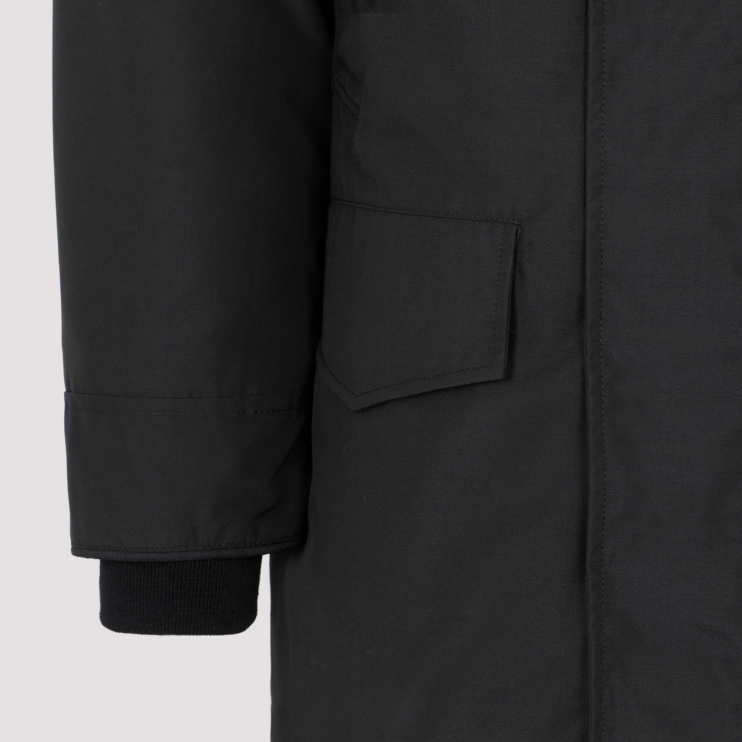 Canada Goose Langford Parka Jacket In Black