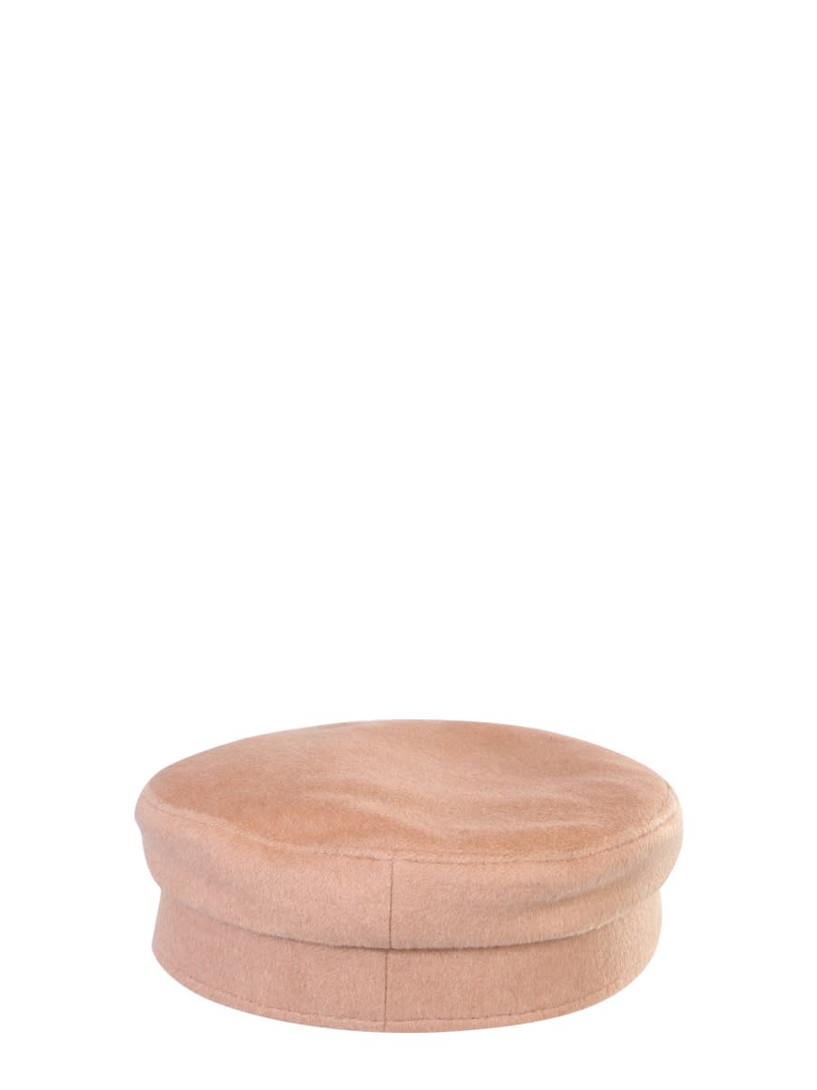 Shop Ruslan Baginskiy Baker Boy Hat In Beige