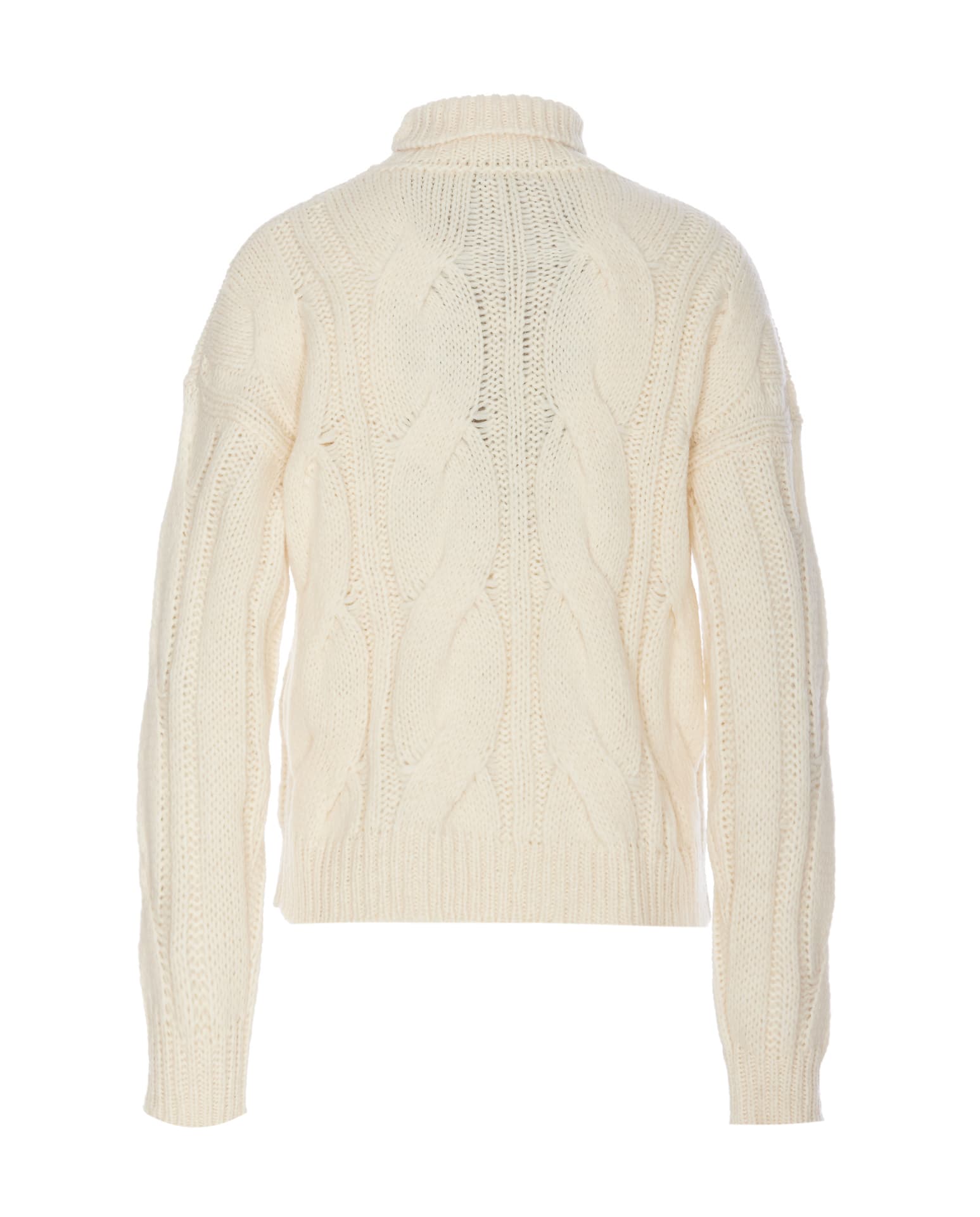 Shop Roberto Collina Sweater In White