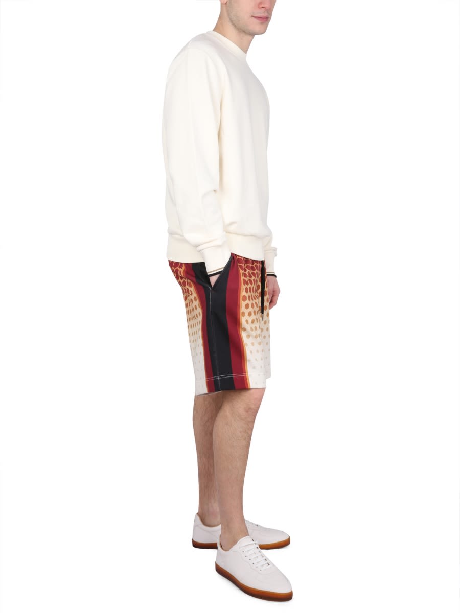Dries Van Noten Men Bermuda Harbor In Orange