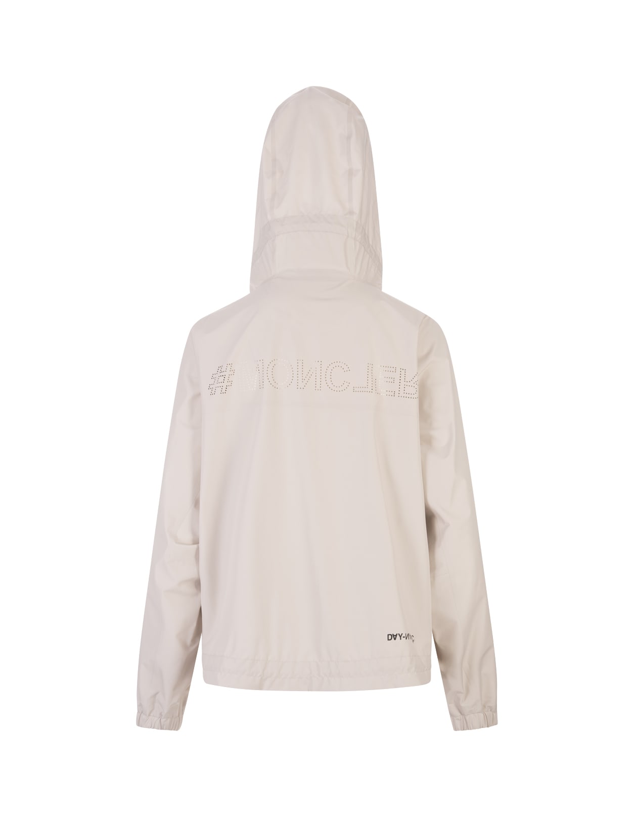 Shop Moncler White Fanes Jacket