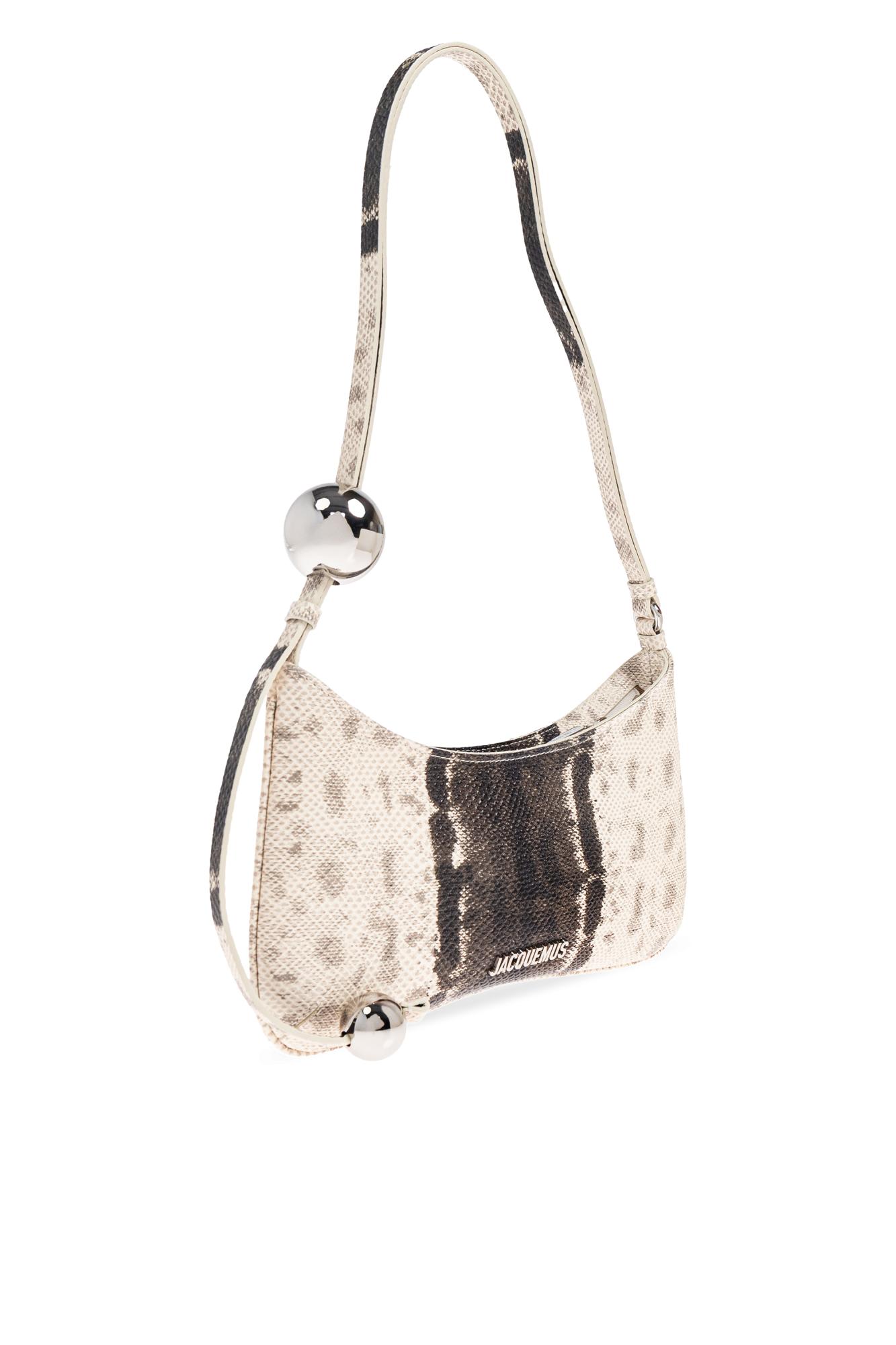 Jacquemus Shoulder Bag Le Bisou Perle In Multi