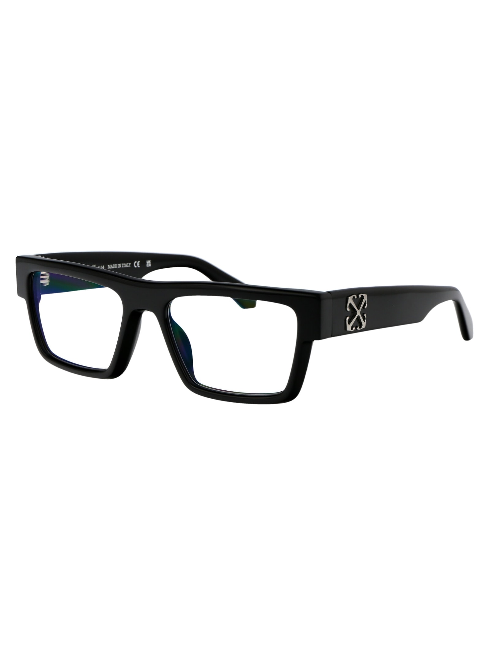 Shop Off-white Optical Style 61 Glasses In 1000 Black