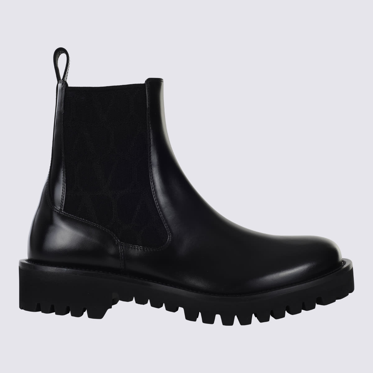 Shop Valentino Black Leather Boots