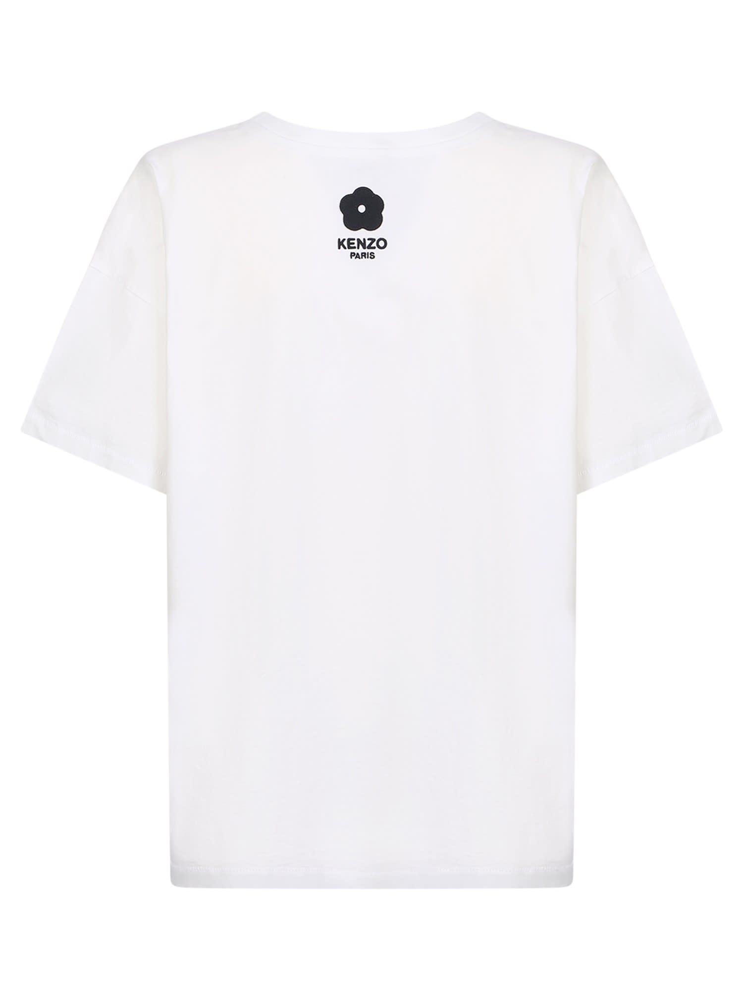 Shop Kenzo T-shirt  Elephant In White