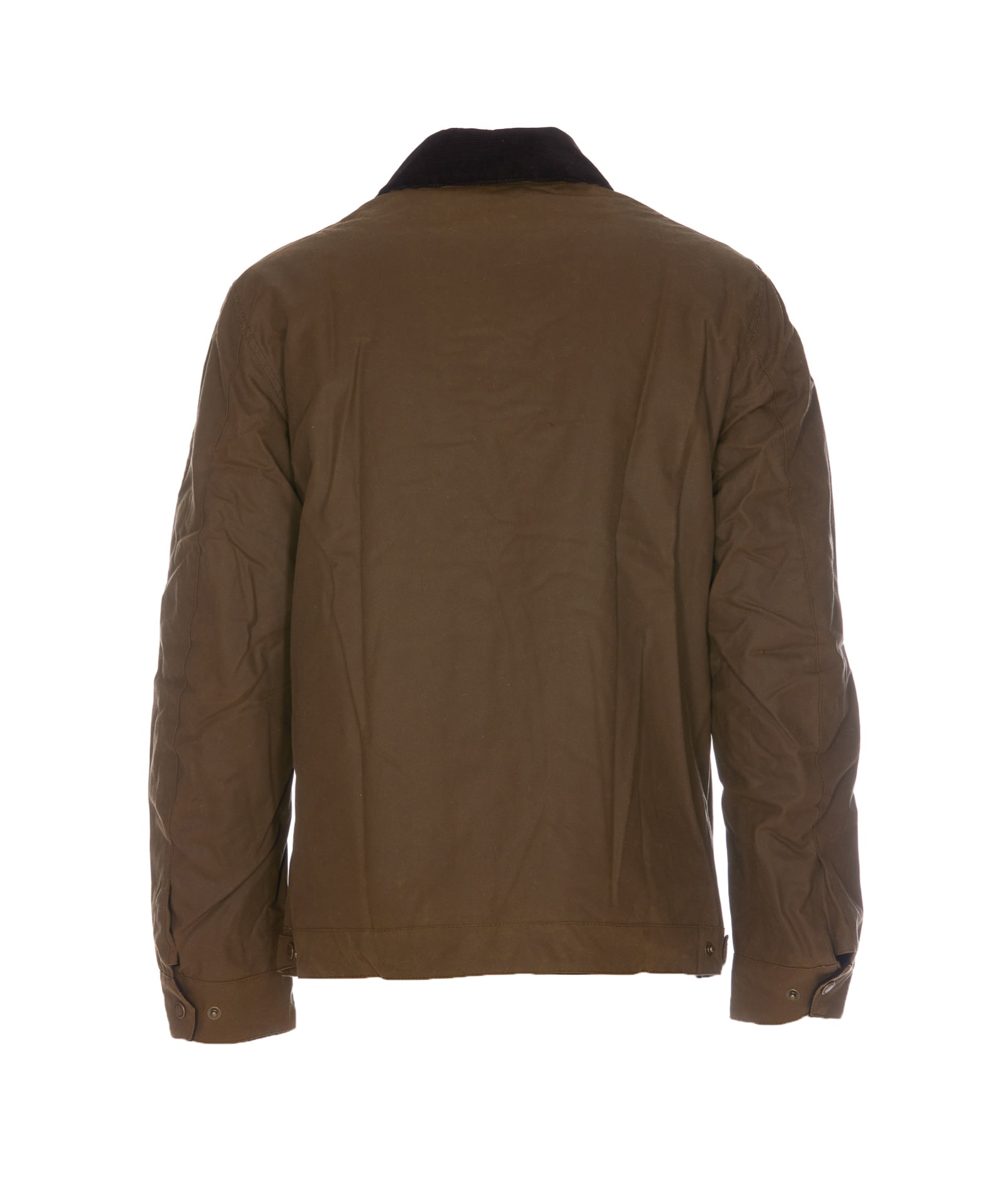 Shop Barbour Worker Wax Jacket In Brown