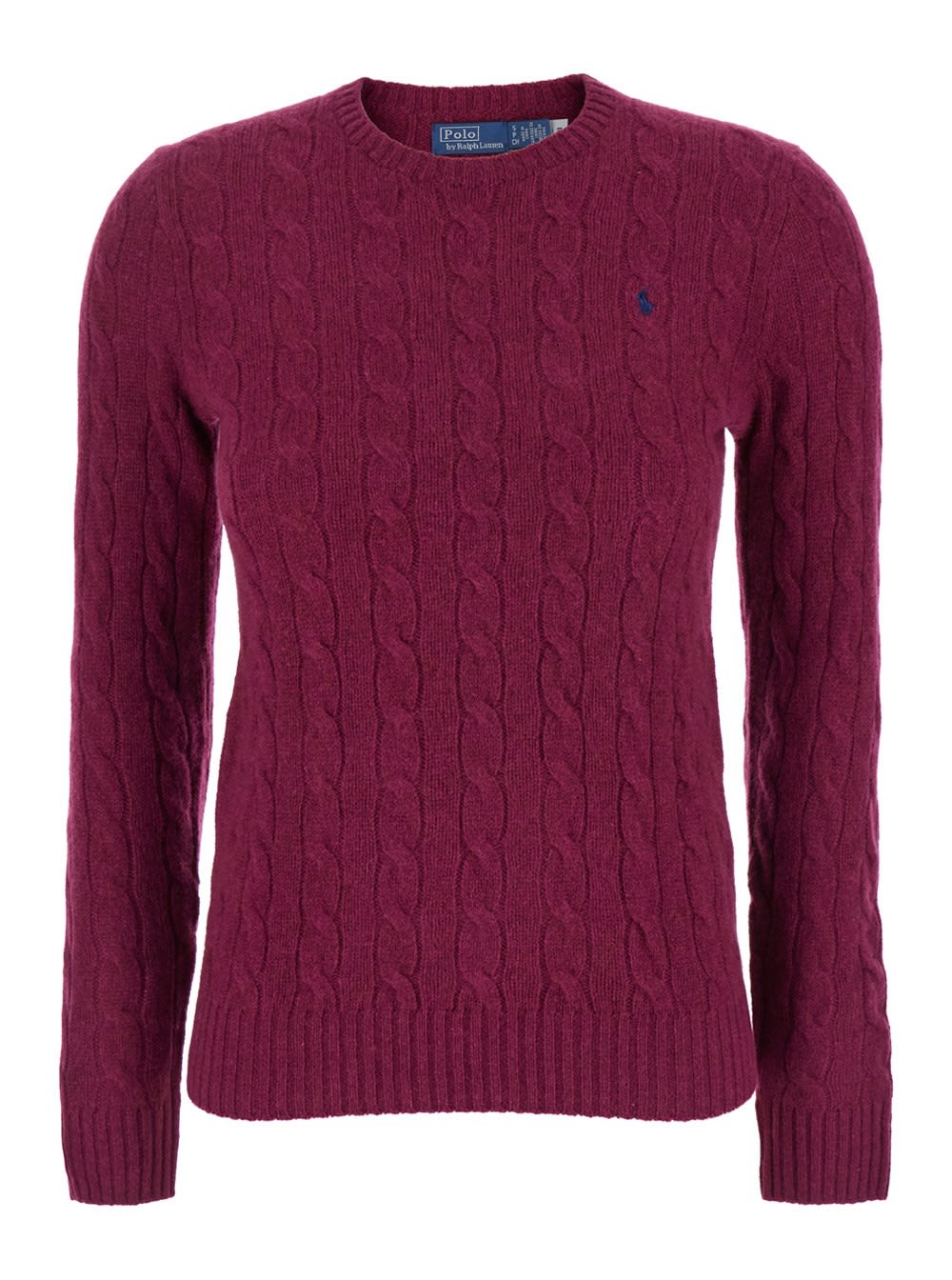 Shop Polo Ralph Lauren Julianna Sweater In Prugna