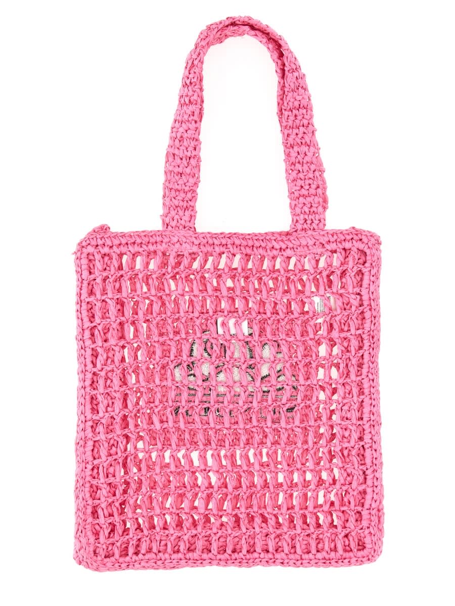 Sundek Bag With Logo In Pink