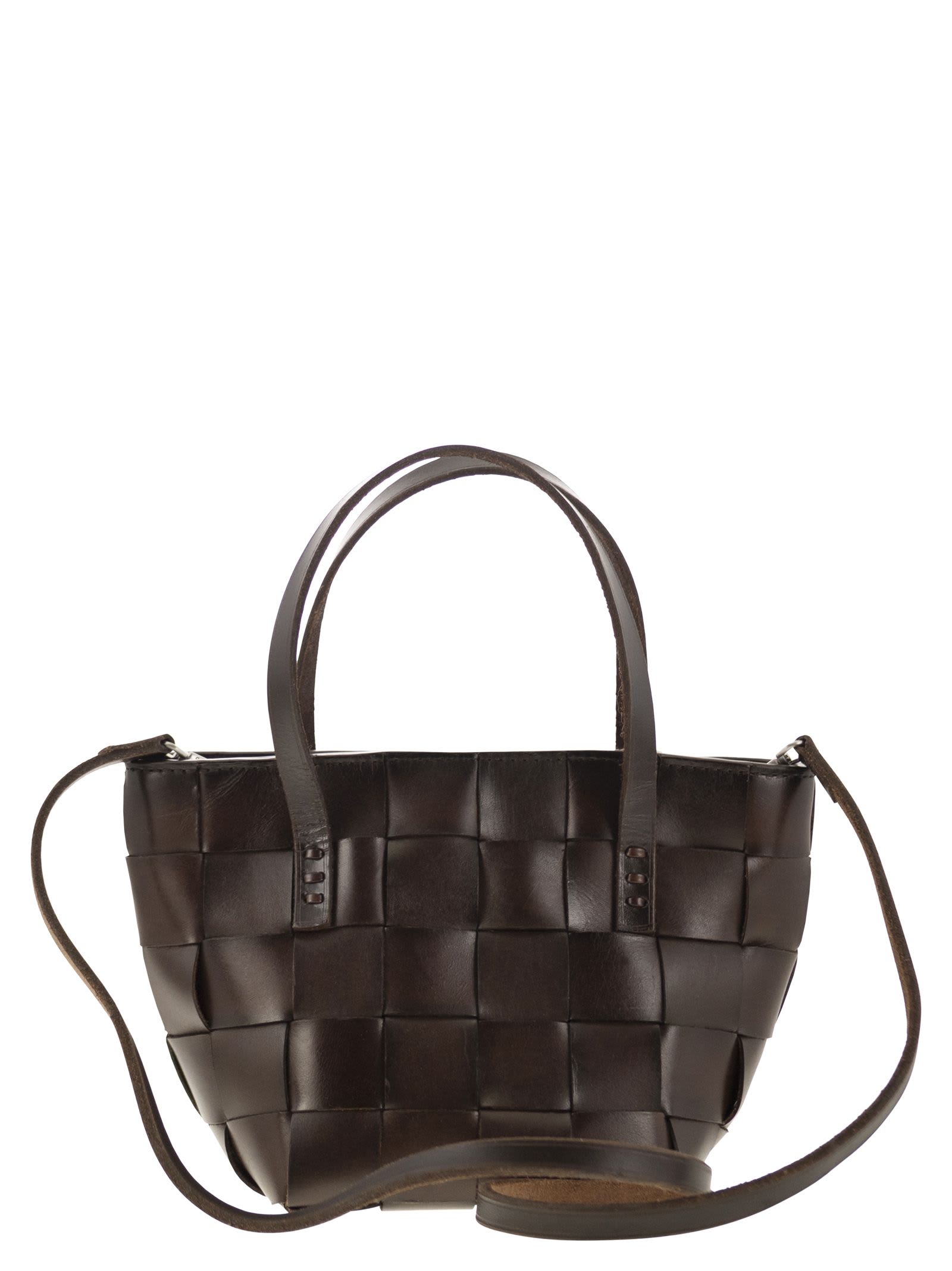 Dragon Diffusion Japan Mini - Woven Leather Bag