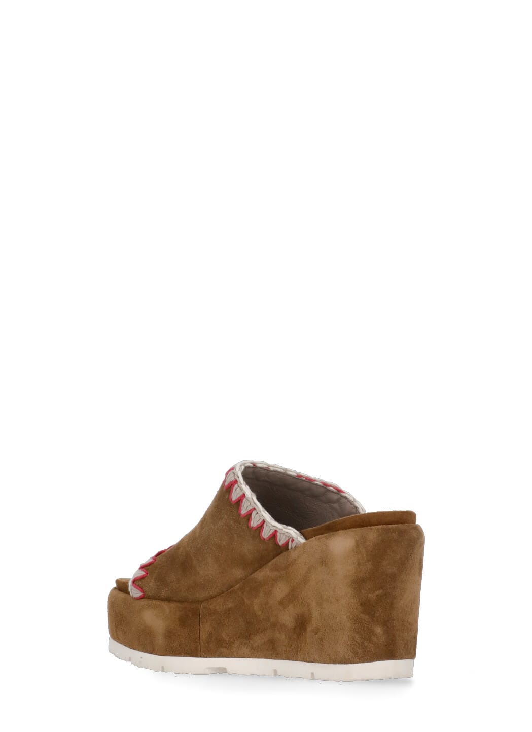 Mou Eva Monoband Wedge In Brown
