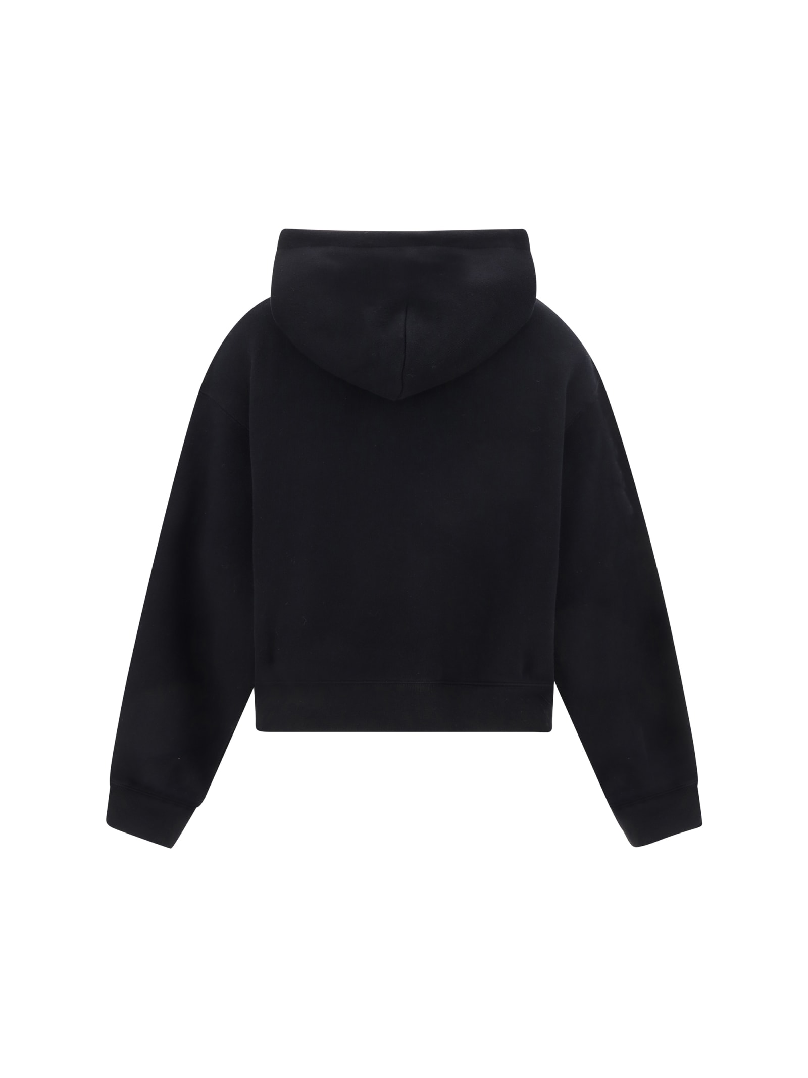 Shop Alexander Wang Hoodie In Black