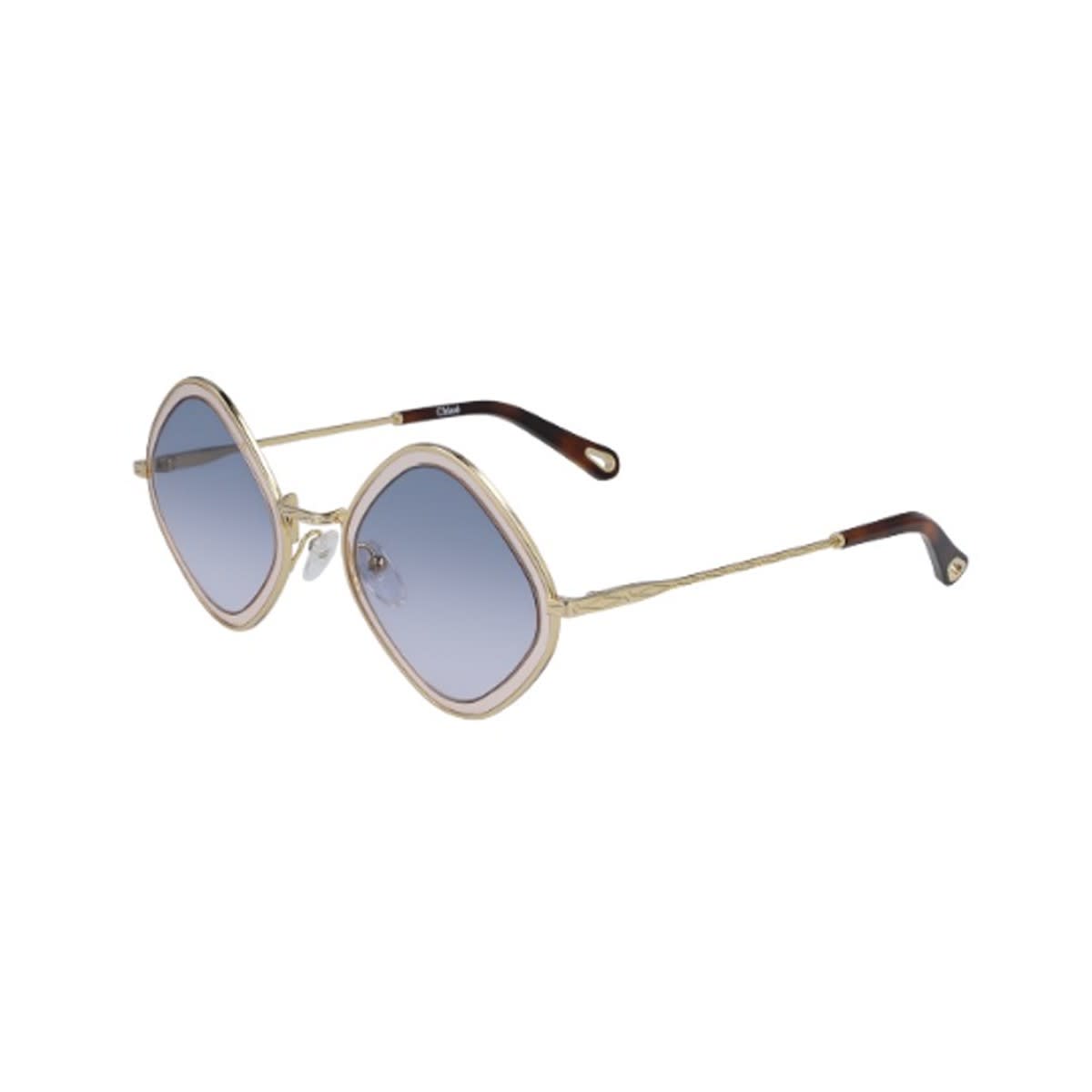 Chloé Ce165s Sunglasses In Oro