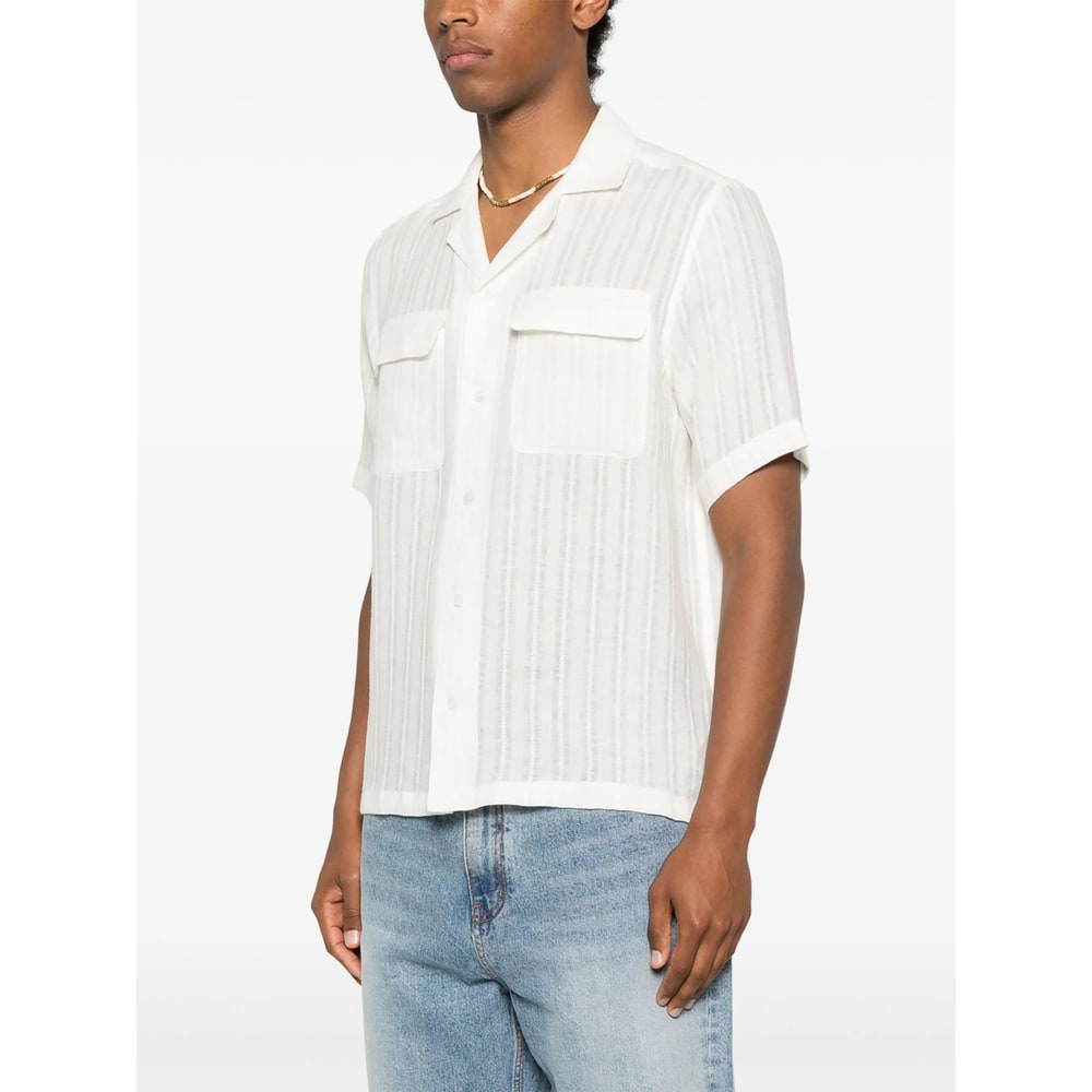 Tonywack Linen Shirts In White