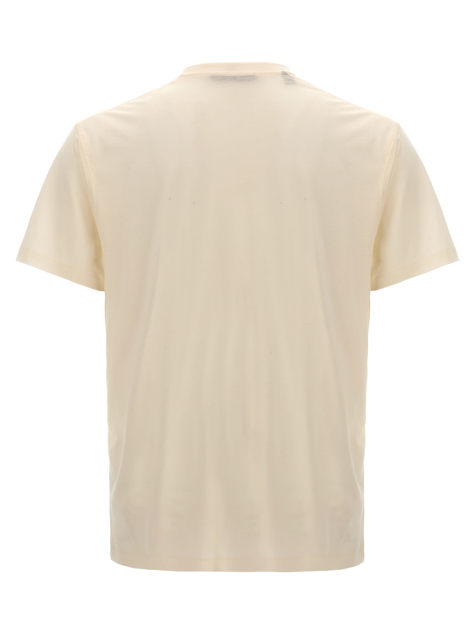 Shop Tom Ford Lyocell Blend T-shirt In White