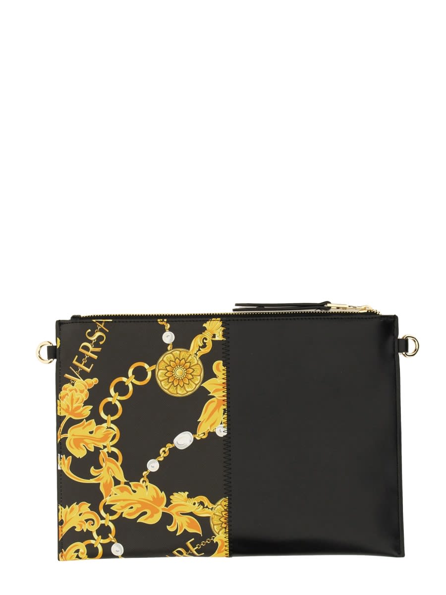 Chain Couture Clutch Bag