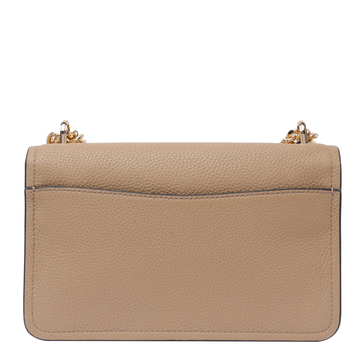 Shop Michael Kors Large Claire Shoulder Bag In Camel