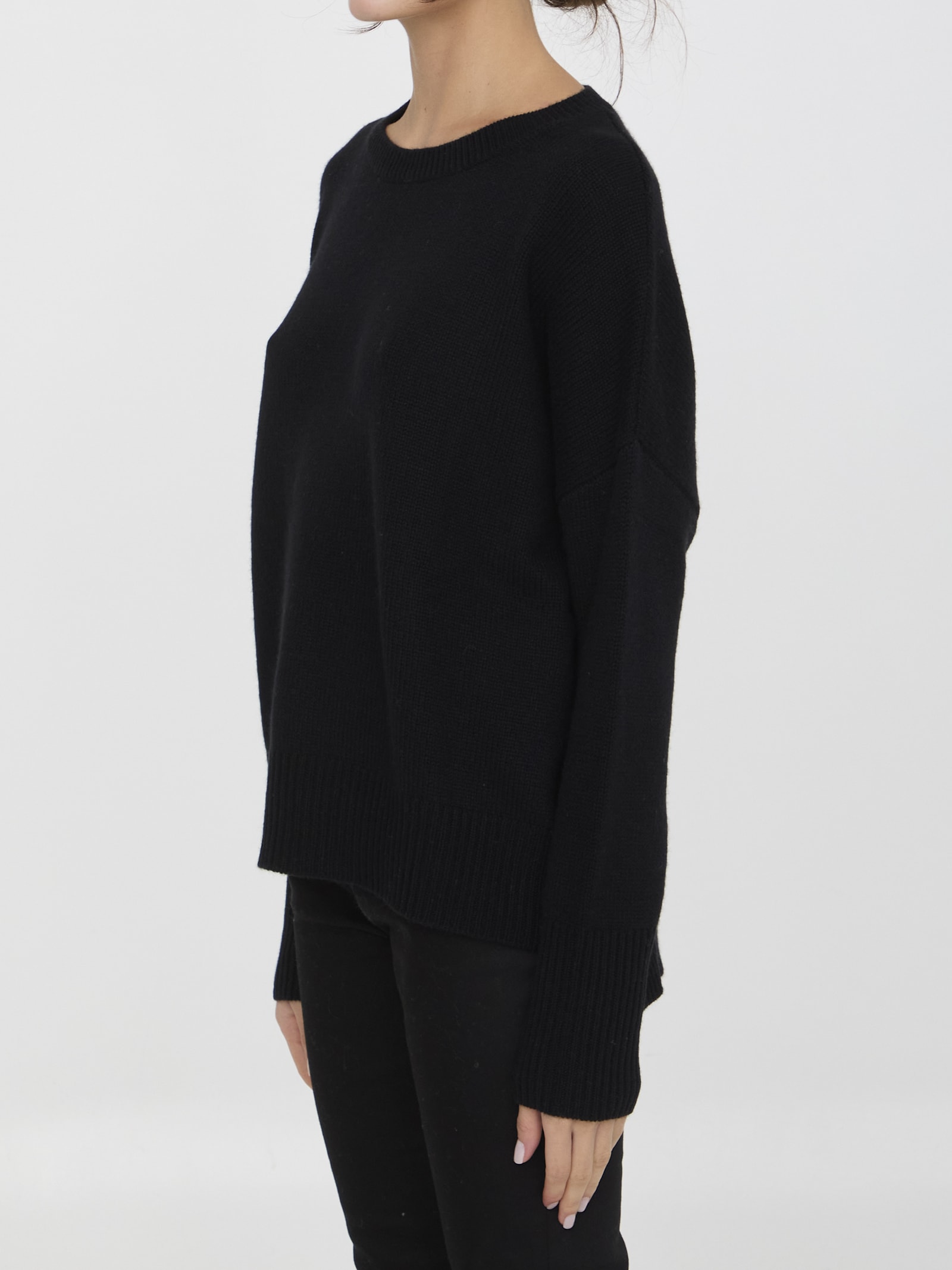 Shop Lisa Yang Mila Sweater In Black