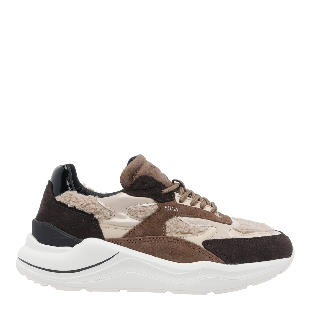 Date Fuga Panelled Sneakers In Multi
