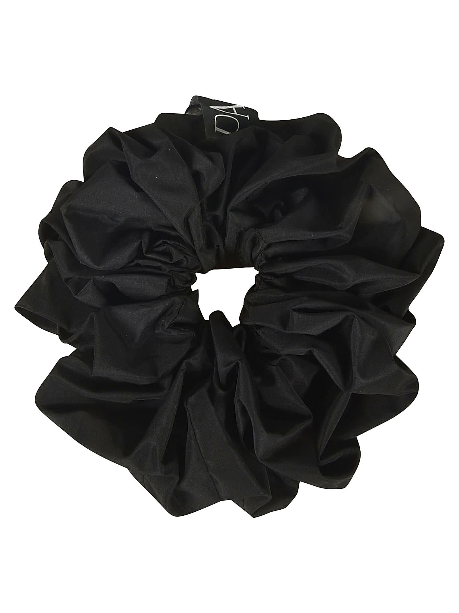 Shop Patou Logo Scrunchie In Black
