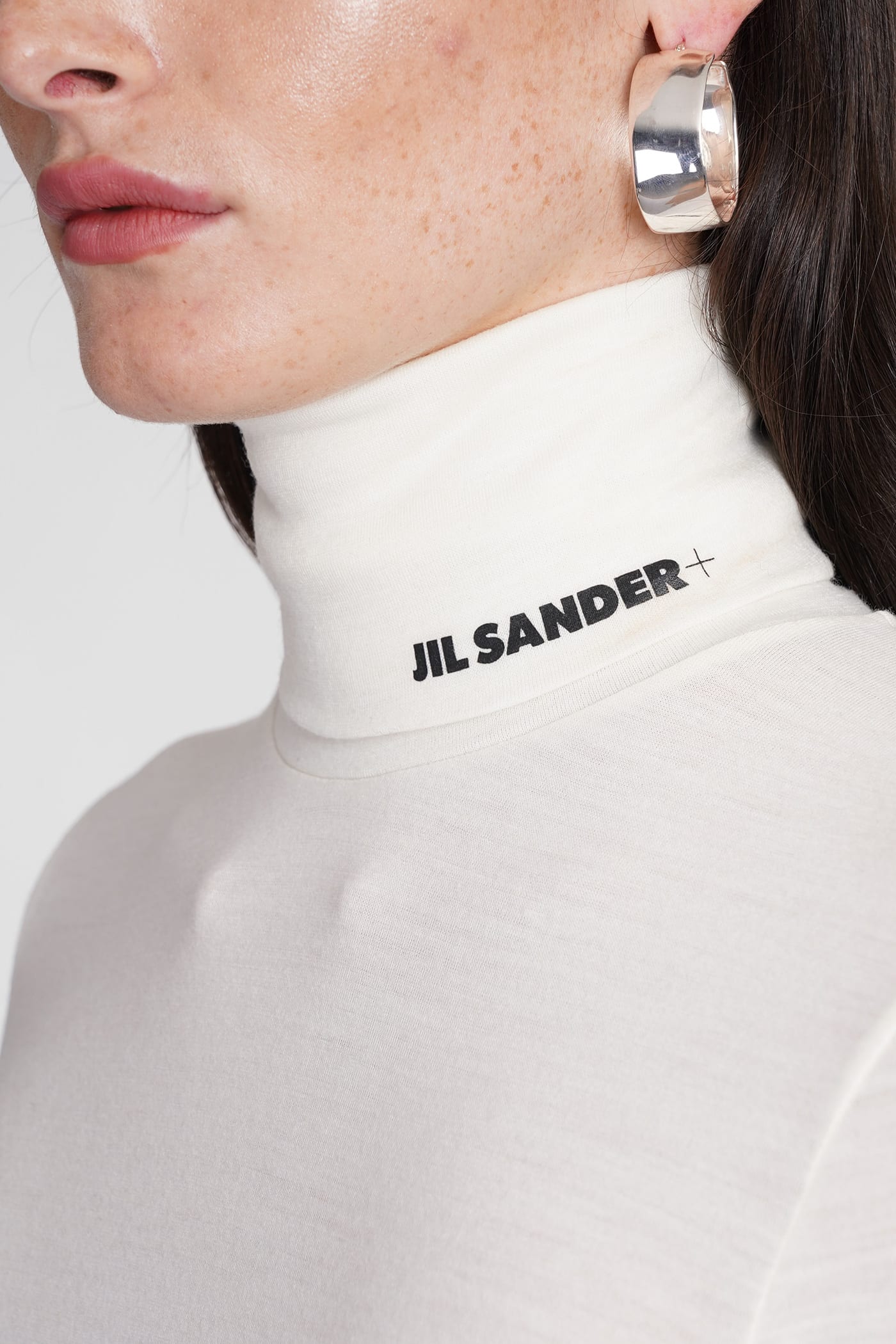 Jil Sander Knitwear In Beige Wool In 102