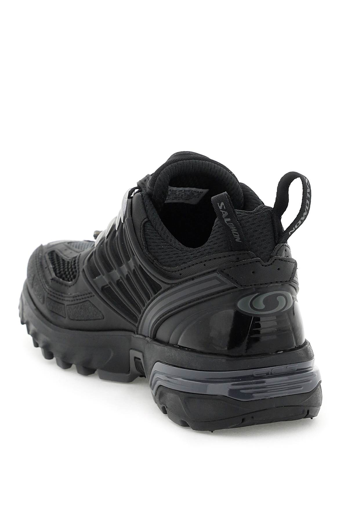 Shop Salomon Acs Pro Sneakers In Black Black Black (black)