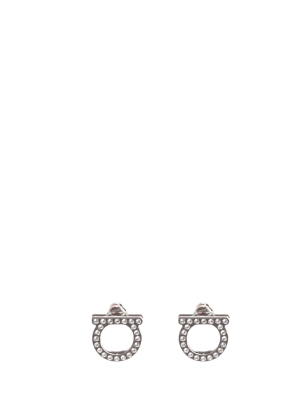 Gancini Crystals Large Earrings
