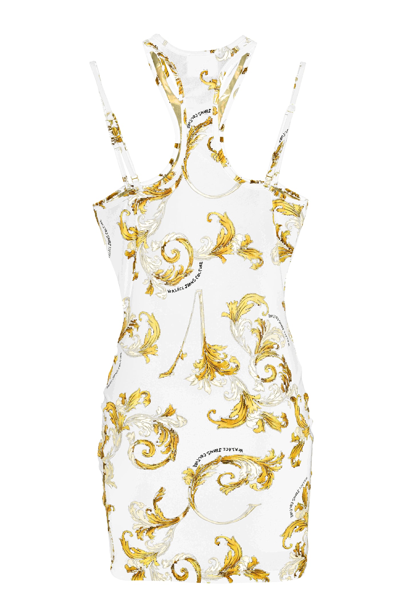 Versace Jeans Couture Dress In White