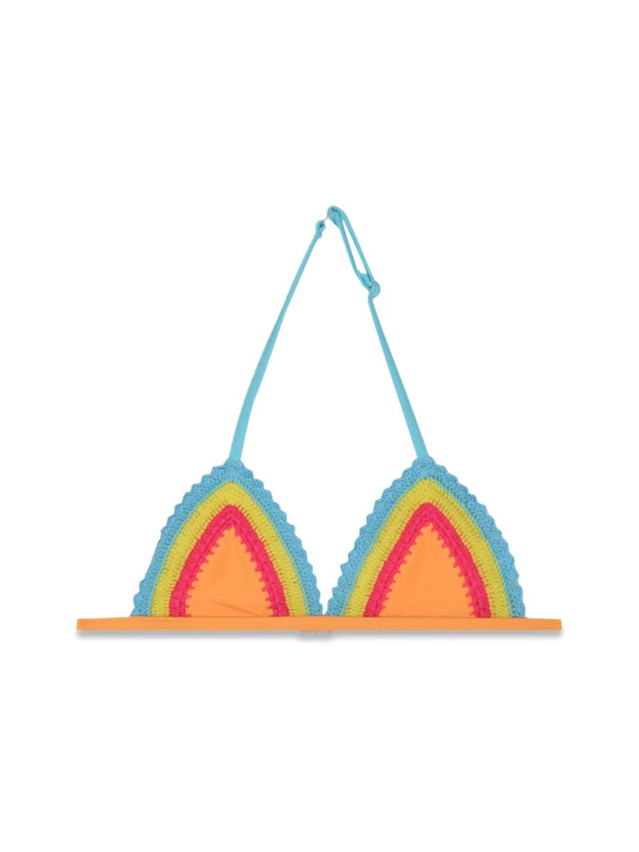 Billieblush Crochet Bikini In Orange