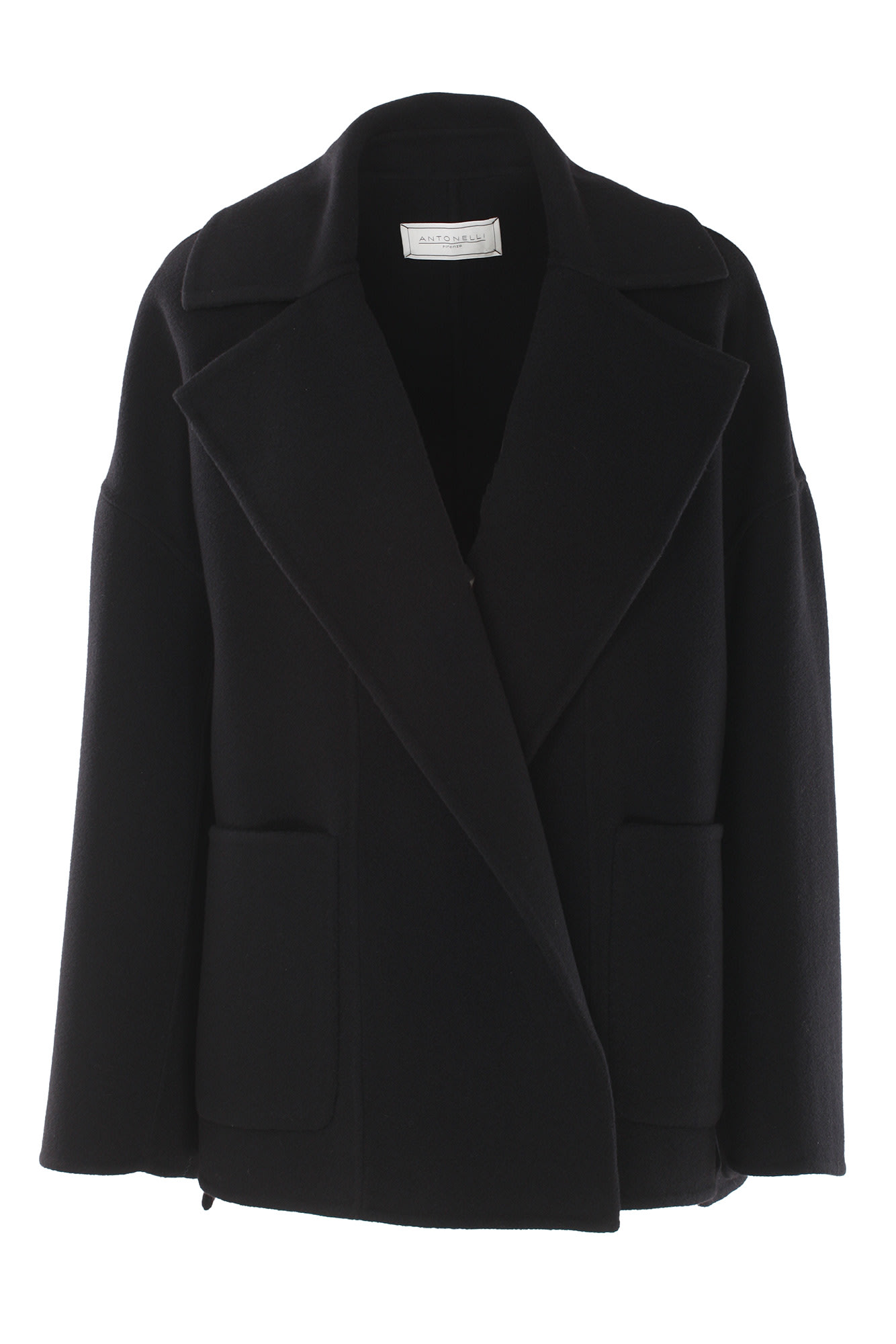 Shop Antonelli Firenze Coats Black