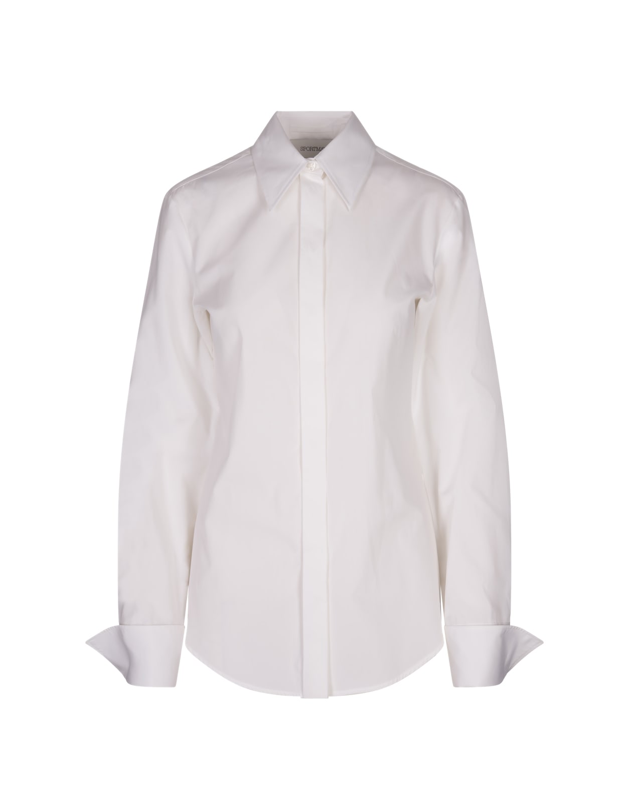 Shop Sportmax White Oste Shirt