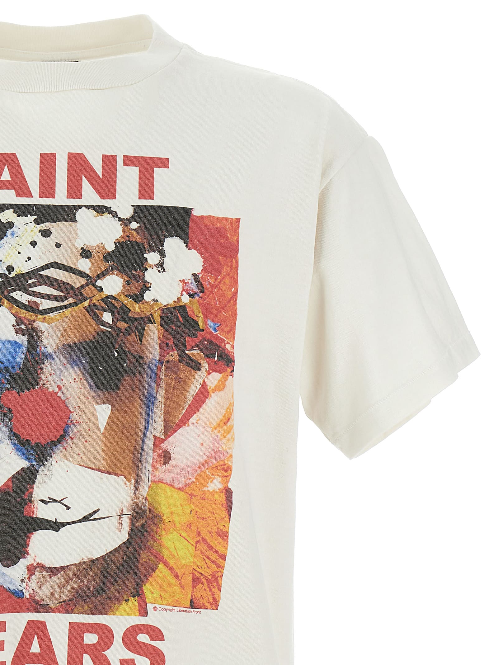 T-shirt Saint Tears In White