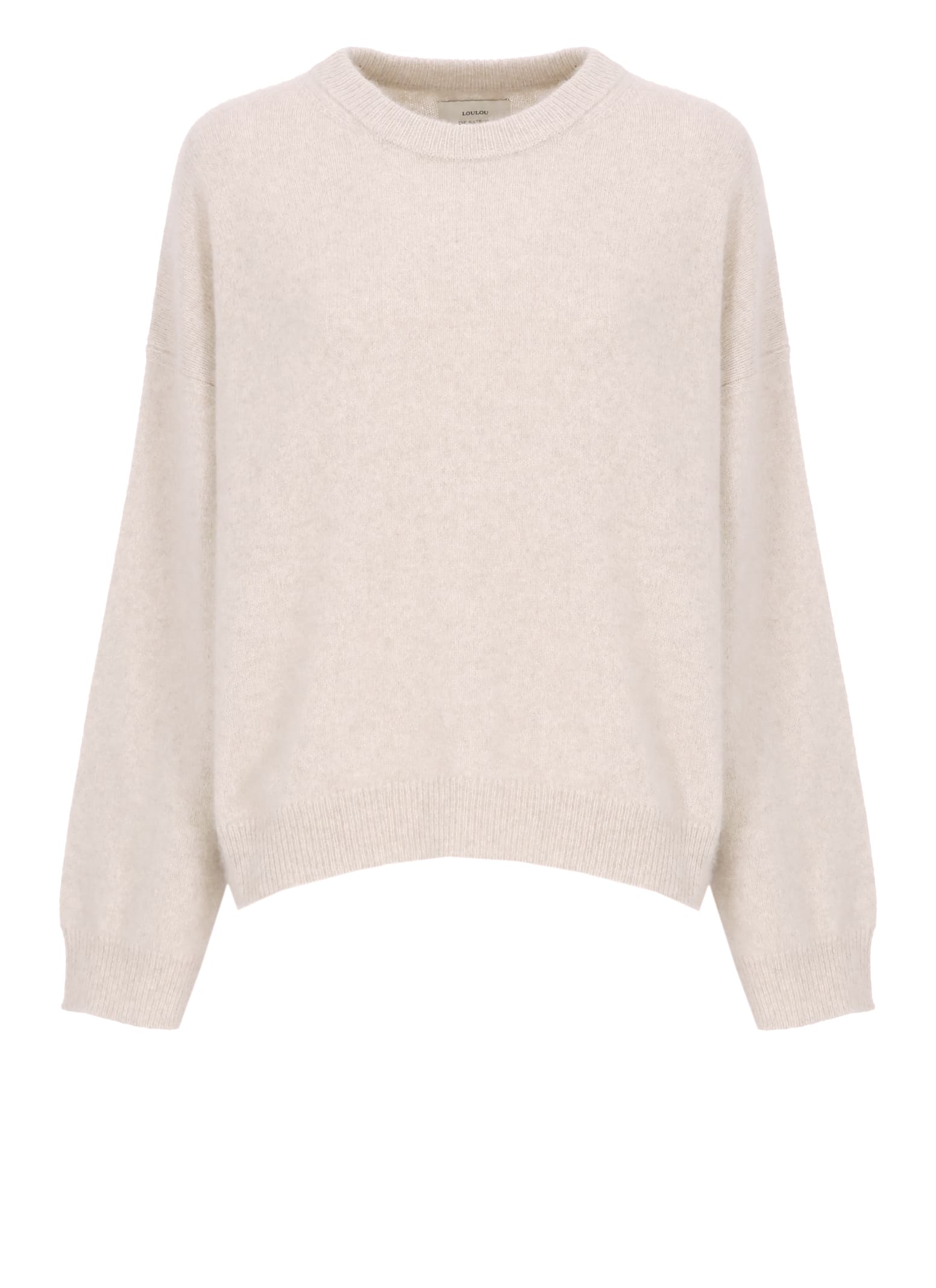 Loulou Studio Tristan Sweater In Neutral