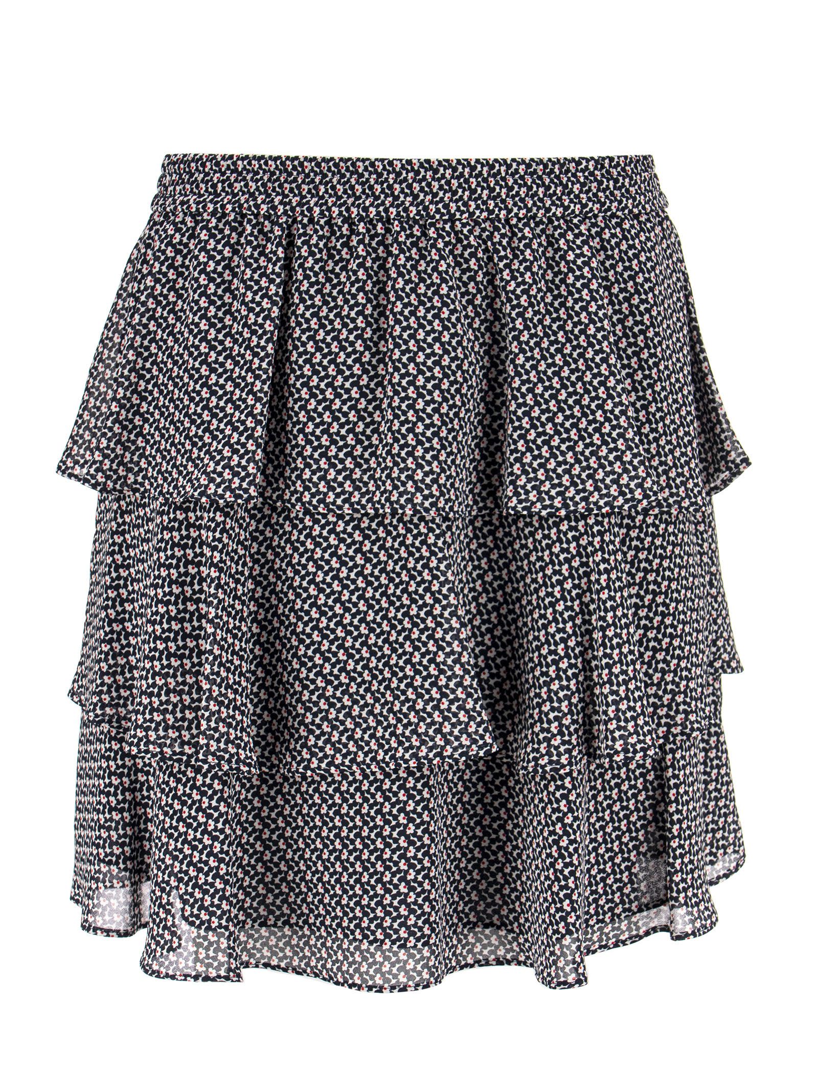 Michael Kors Mini Skirt With Flounces