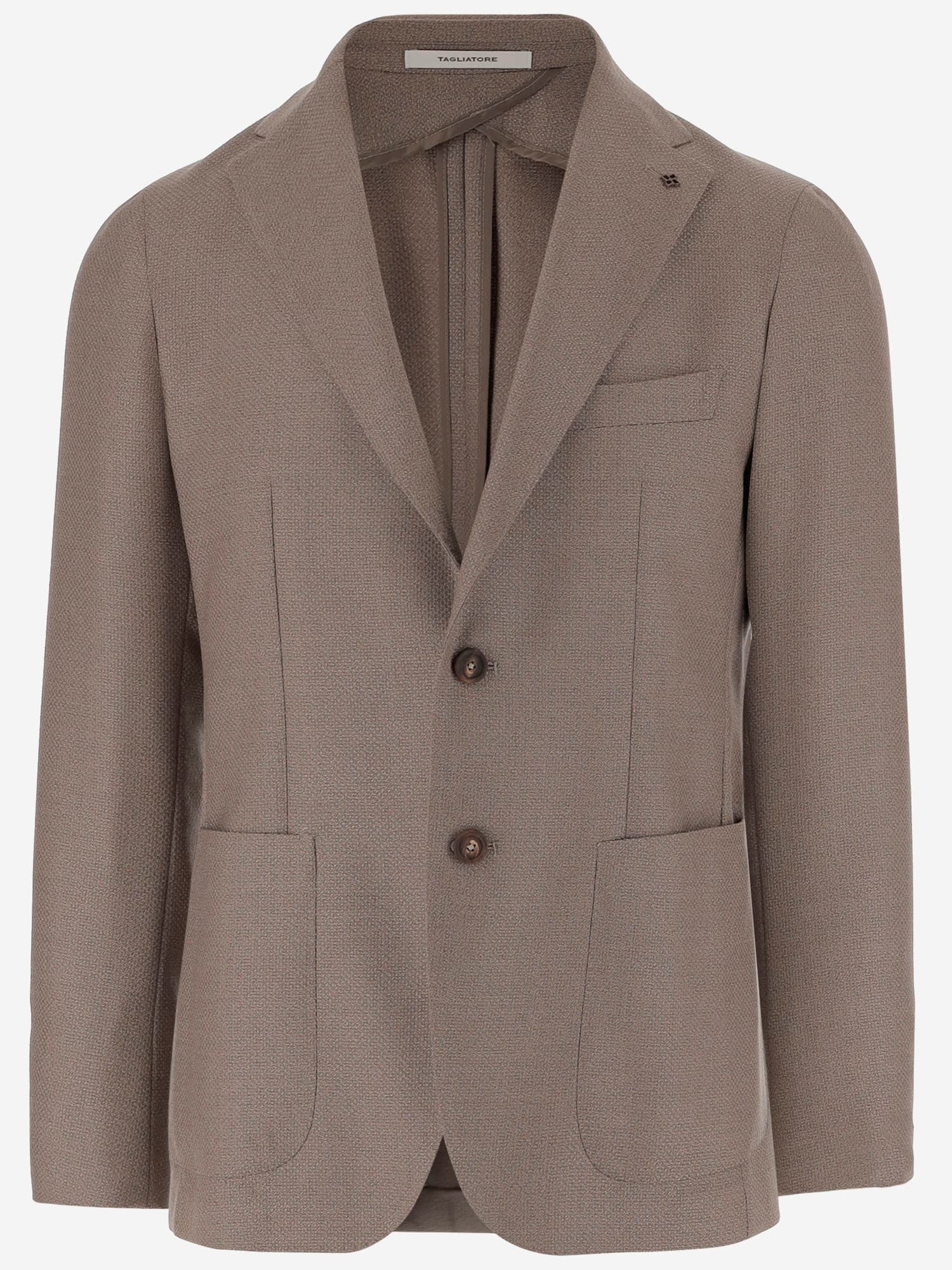 Single Breasted Wool Jacket