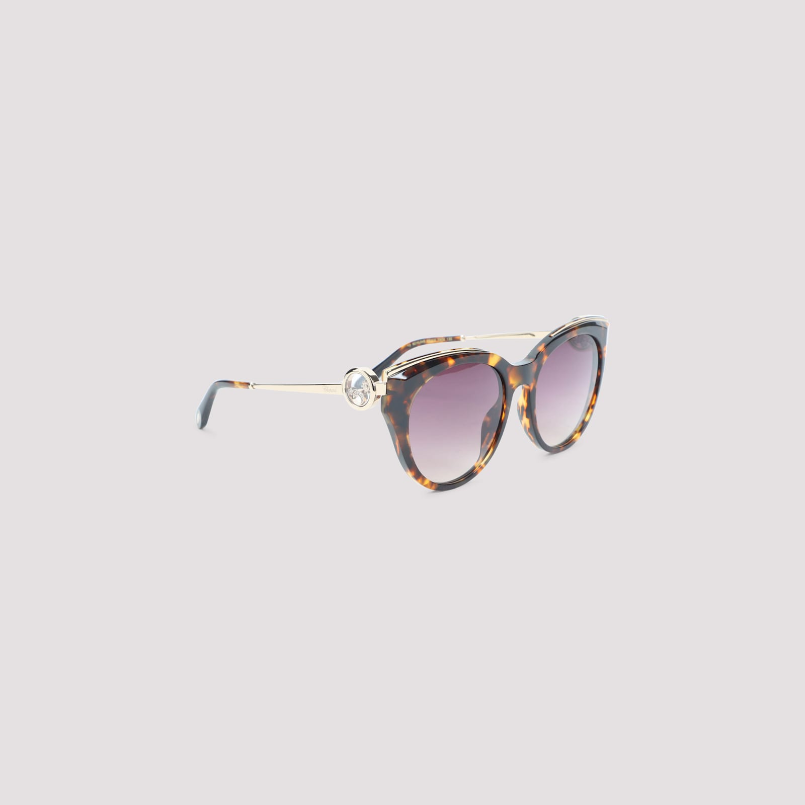 Chopard Acetate Sunglasses In Brown