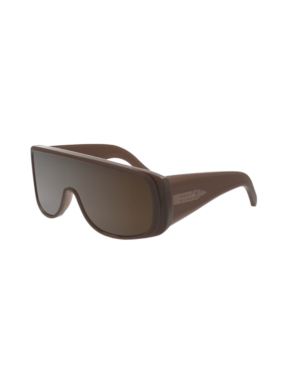 Alaïa Mm6 Maske Sunglasses In Brown