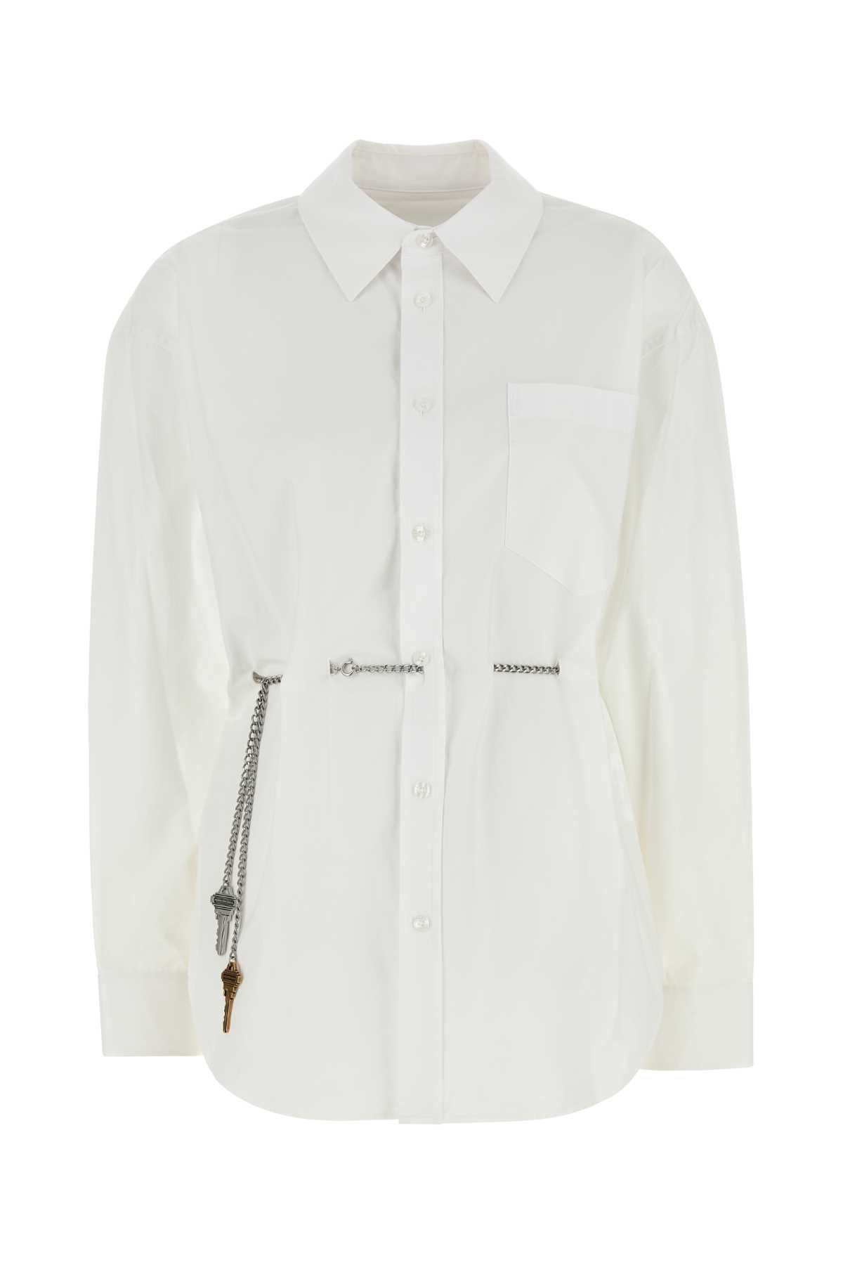 White Poplin Shirt